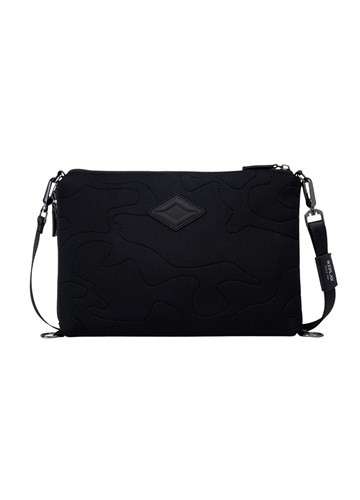 Replay CRNA CROSSBODY TORBA S PROŠIVENIM MASKIRNIM UZORKOM - 3