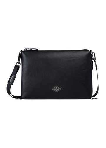 Replay CRNA CROSSBODY TORBA S PROŠIVENIM MASKIRNIM UZORKOM - 1