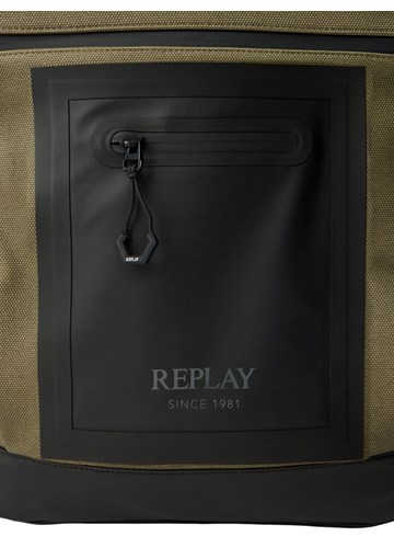 Replay ZELENI URBAN TECH RUKSAK OD FUNKCIONALNOG PLATNA - 5