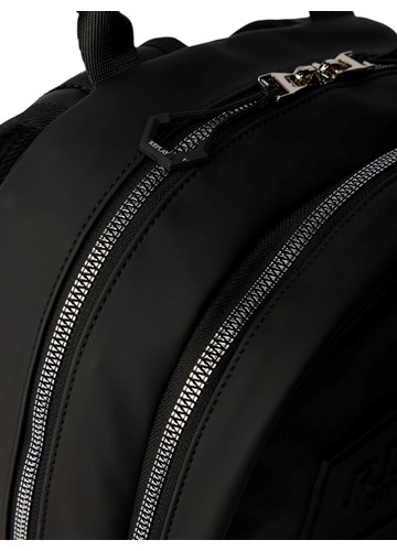 Replay CRNI REPLAY RUKSAK S RELJEFNIM LOGOTIPOM I BOČNIM DŽEPOVIMA - 6