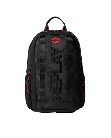 Replay crni replay ruksak s camo uzorkom i crvenim detaljima