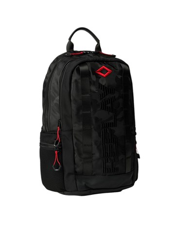 Replay CRNI REPLAY RUKSAK S CAMO UZORKOM I CRVENIM DETALJIMA - 3