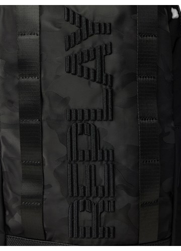 Replay CRNI REPLAY RUKSAK S CAMO UZORKOM I CRVENIM DETALJIMA - 5