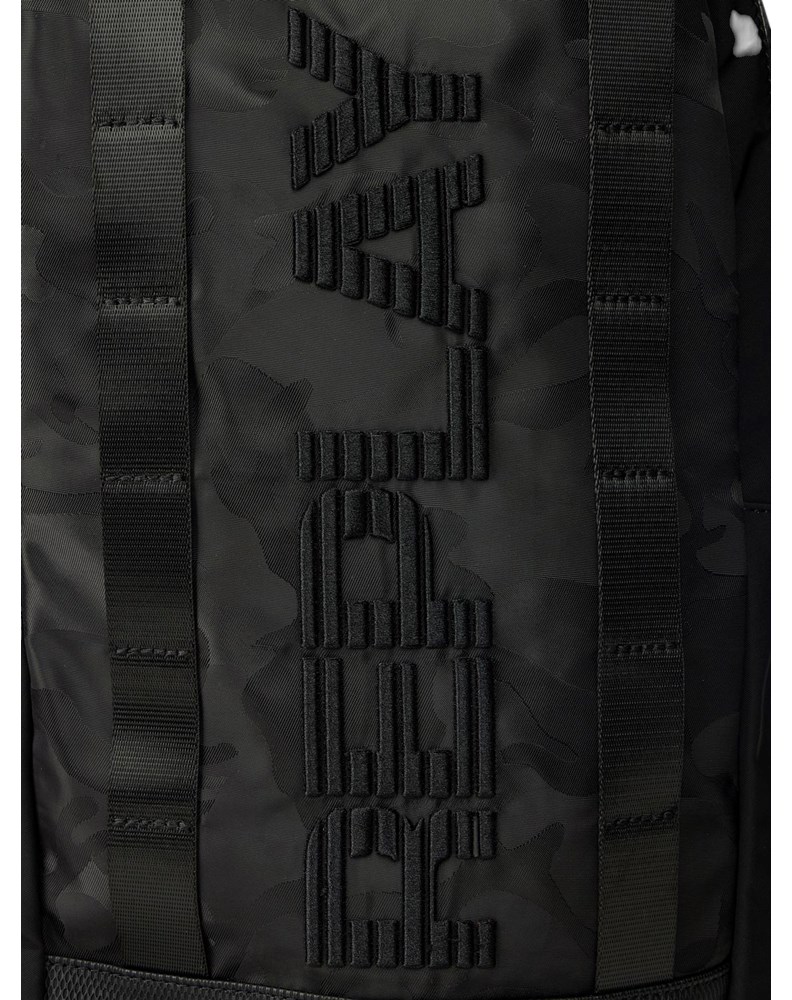 Replay CRNI REPLAY RUKSAK S CAMO UZORKOM I CRVENIM DETALJIMA - 5
