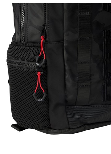 Replay CRNI REPLAY RUKSAK S CAMO UZORKOM I CRVENIM DETALJIMA - 6