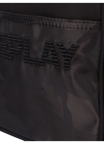 Replay CRNA REPLAY CROSSBODY TORBA S CAMO DETALJEM I CRVENIM LOGOTIPOM - 7