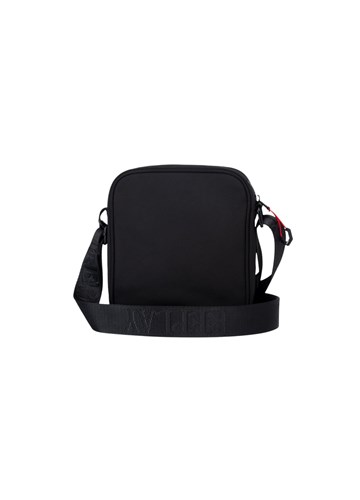 Replay MINI CROSSBODY TORBA S CAMO PRINTOM I CRVENIM LOGOTIPOM - 3