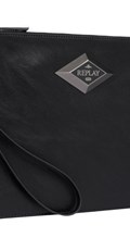 CRNA PISMO TORBICA S CRINKLE EFEKTOM - 2