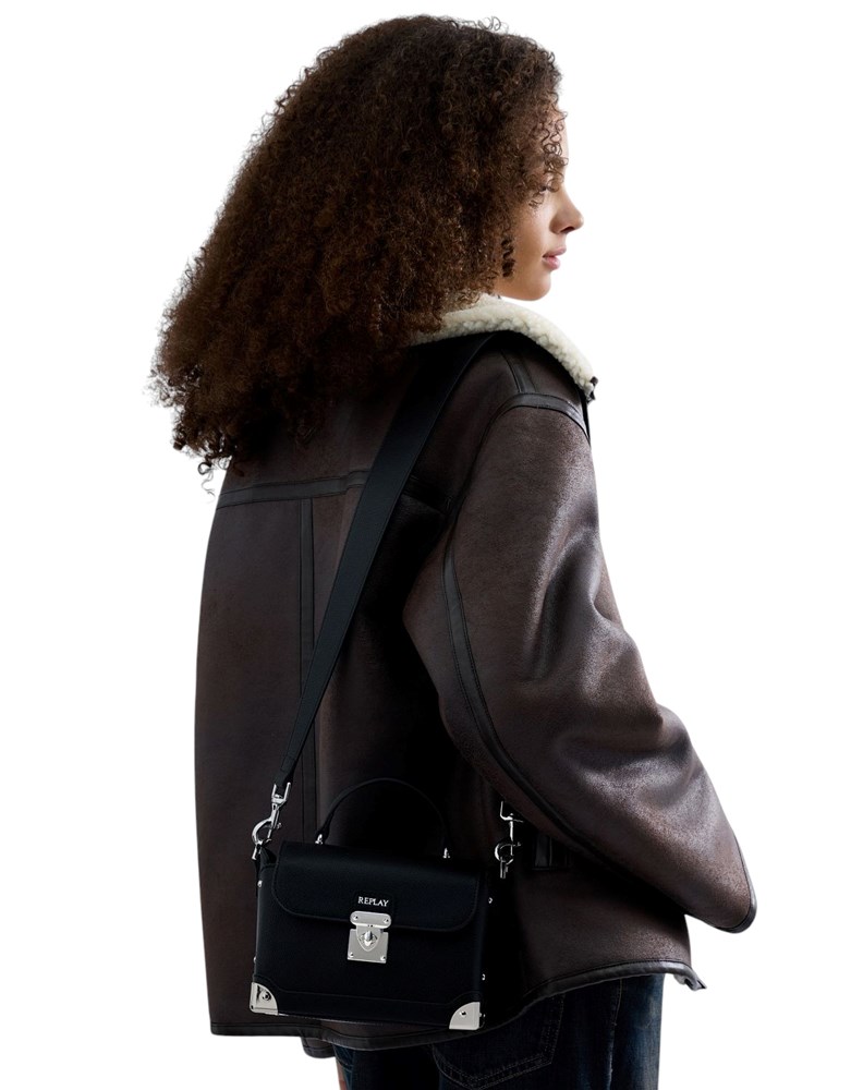 Replay CROSSBODY TORBICA S RUČKOM I ZAKOVICAMA - 4