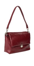 CRVENA MINI SACK TORBA S LOGOTIP PLOČICOM - 2