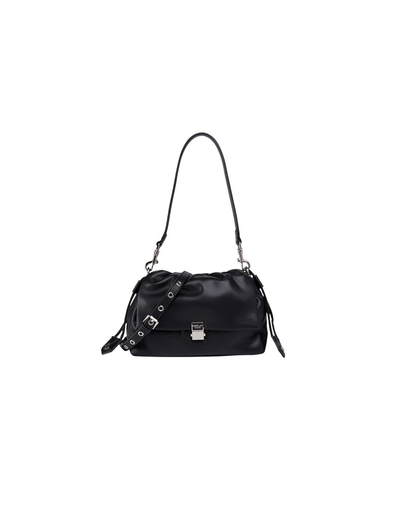 Replay CRNA MINI SACK TORBA S LOGOTIP PLOČICOM  - 1