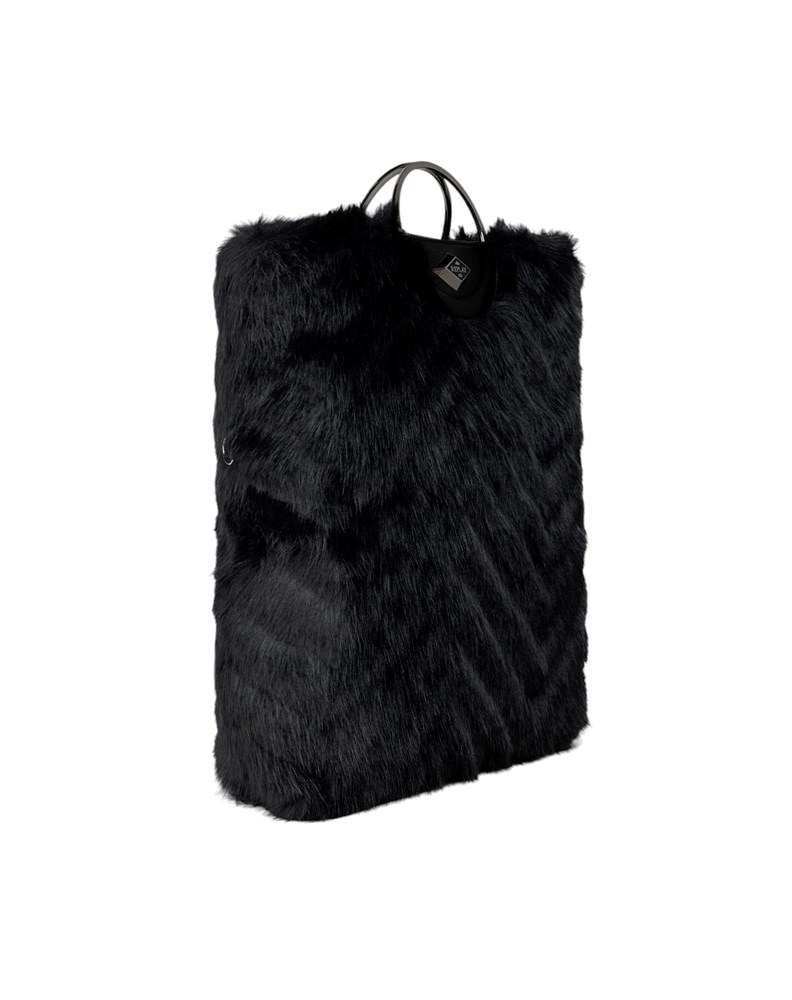 Replay FOLDABLE TORBA OD MEKE KRZNENE TKANINE S METALNIM RUČKAMA - 2