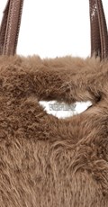 BEŽ SOFT-TEXTURE SHOPPER TORBA S LAKIRANIM RUČKAMA - 5
