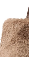 BEŽ SOFT-TEXTURE SHOPPER TORBA S LAKIRANIM RUČKAMA - 6