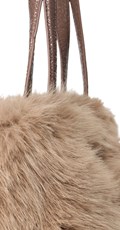 BEŽ SOFT-TEXTURE SHOPPER TORBA S LAKIRANIM RUČKAMA - 7