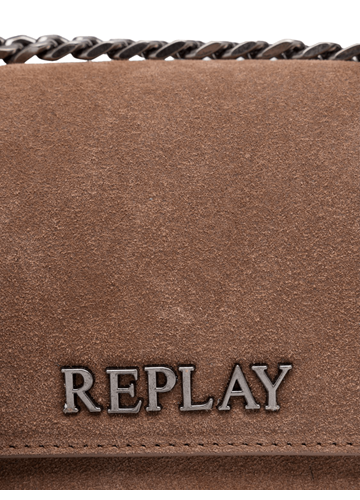 Replay SMEĐA KOŽNA TORBA NA PREKLOP  - 4
