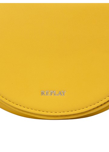 Replay ŽUTA OKRUGLA TORBICA S METALNOM LOGOTIP PLOČICOM - 8