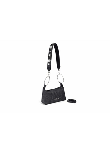 Replay TORBICA S METALNIM RUČKAMA I REMENOM UKRAŠENIM BISERIMA - 4