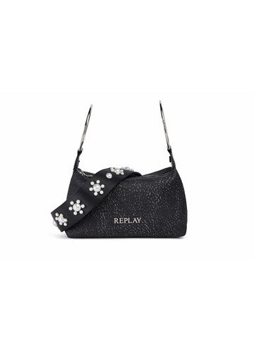 Replay TORBICA S METALNIM RUČKAMA I REMENOM UKRAŠENIM BISERIMA - 1