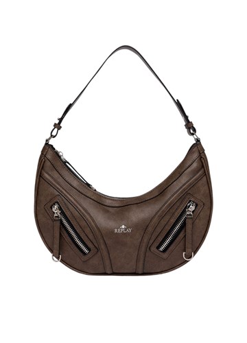 Replay SMEĐA VINTAGE HOBO TORBICA - 2