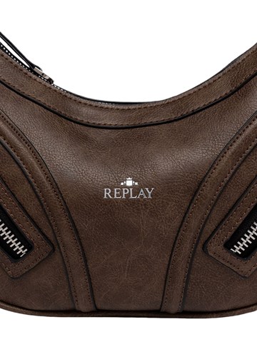Replay SMEĐA VINTAGE HOBO TORBICA - 4