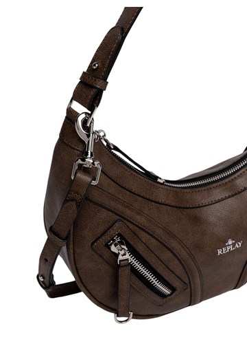 Replay SMEĐA VINTAGE HOBO TORBICA - 5