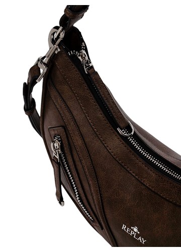 Replay SMEĐA VINTAGE HOBO TORBICA - 6