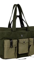 ZELENA SHOPPER TORBA S DODATNIM PRETINCIMA - 2