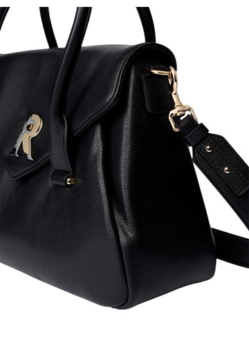 Replay CRNA TORBA NA RAME S LOGOTIP KOPČOM - 7