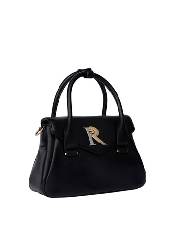 Replay CRNA MINI TORBICA S LOGOTIP KOPČOM - 2