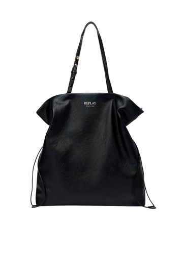 Replay VELIKA CRNA TORBA S PODESIVIM VEZICAMA - 1