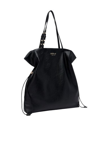 Replay VELIKA CRNA TORBA S PODESIVIM VEZICAMA - 2