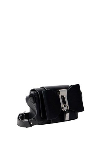 Replay CRNA REPLAY TORBA S KOŽNOM MAŠNOM I METALNOM KOPČOM - 2