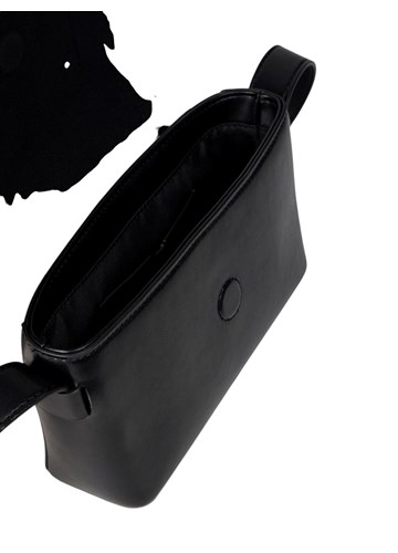 Replay CRNA REPLAY TORBA S KOŽNOM MAŠNOM I METALNOM KOPČOM - 6