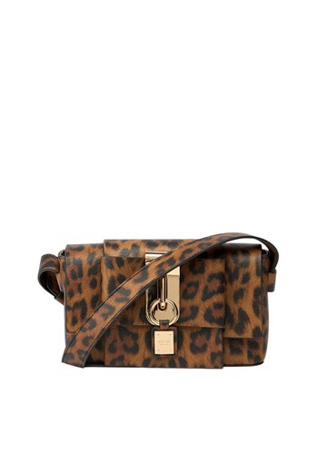 Replay REPLAY TORBA S LEOPARD UZORKOM I ZLATNOM METALNOM KOPČOM - 1