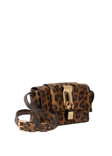 Replay REPLAY TORBA S LEOPARD UZORKOM I ZLATNOM METALNOM KOPČOM - 3