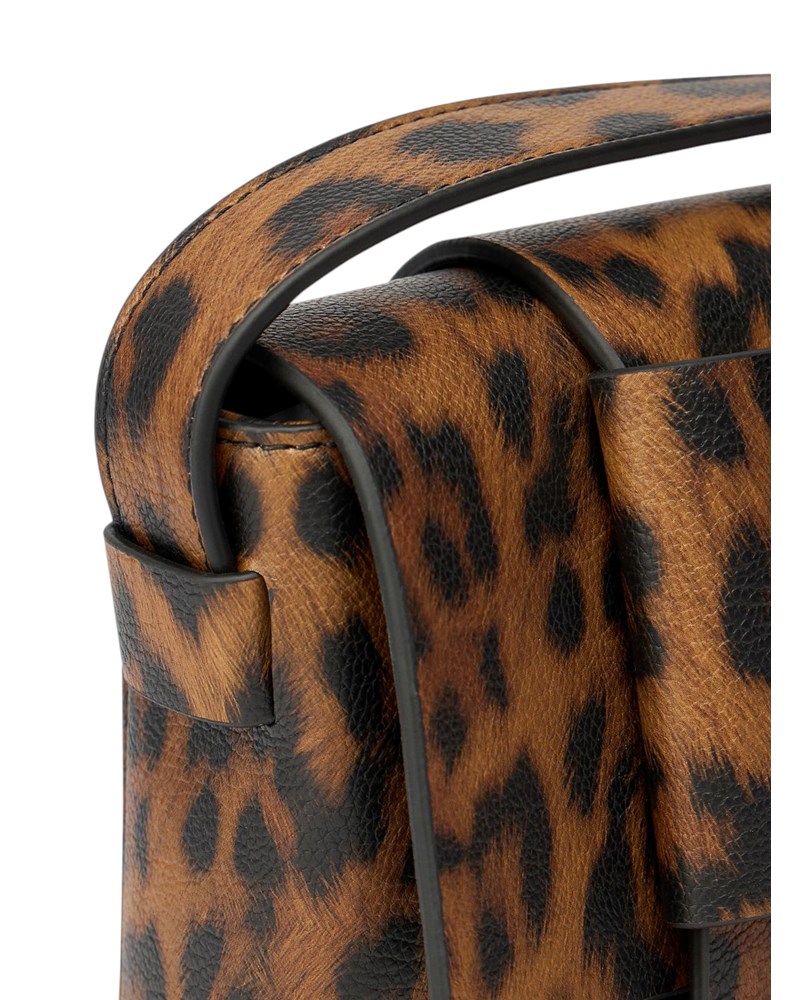 Replay REPLAY TORBA S LEOPARD UZORKOM I ZLATNOM METALNOM KOPČOM - 6