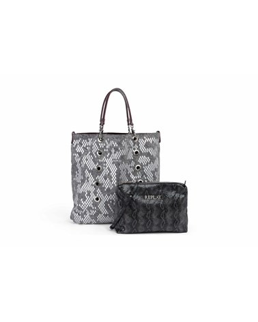 Replay velika dvostrana torba s dodatnom mini torbicom