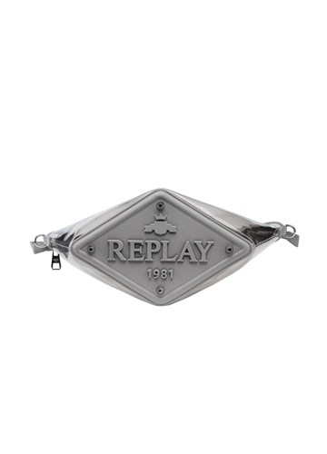 Replay REPLAY PROZIRNA TORBA S UMETNUTOM SIVOM TORBICOM - 5