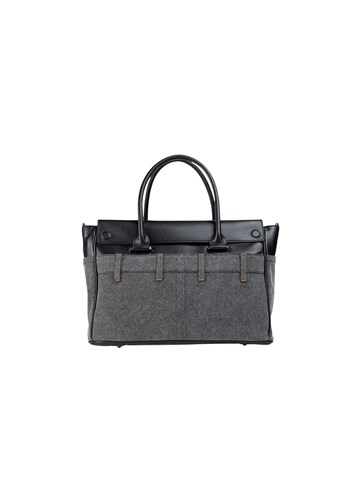Replay VELIKA TOTE TORBA S DENIM DETALJIMA - 3