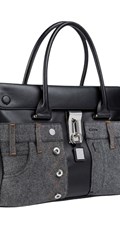 VELIKA TOTE TORBA S DENIM DETALJIMA - 2