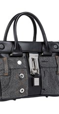 MALA TOTE TORBA S DENIM DETALJIMA - 2