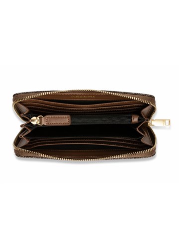 Replay MAXI SMEĐI NOVČANIK SA SAFFIANO LOGOTIP UZORKOM - 3