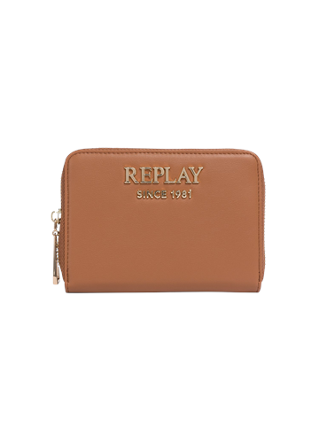 Replay SMEĐI NOVČANIK SA ZIPOM I UTISNUTIM LOGOTIPOM - 1