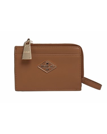 Replay mini novčanik u smeđoj boji sa zipom