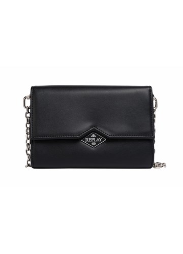 Replay CRNI NOVČANIK S ODVOJIVIM LANCEM - 4