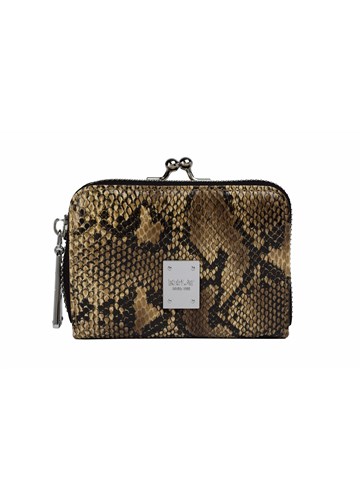 Replay BEŽ NOVČANIK S KOPČOM I UZORKOM ZMIJSKE KOŽE - 2