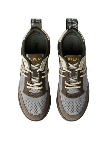 Replay FIELD JUPITER ENGINEERED 2 SIVE TENISICE NA VEZANJE - 4