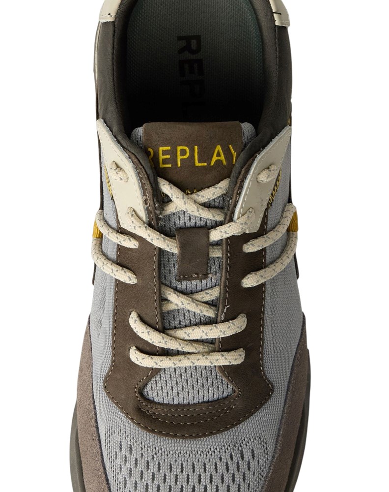 Replay FIELD JUPITER ENGINEERED 2 SIVE TENISICE NA VEZANJE - 5