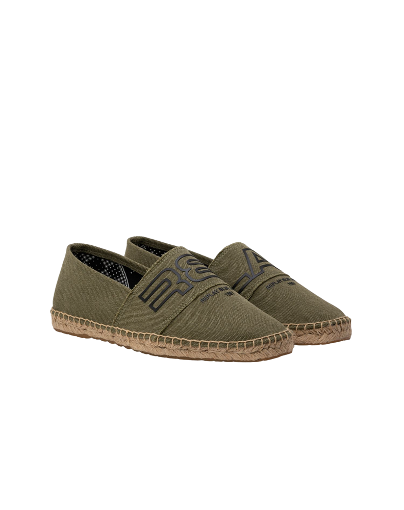 Replay CABO WASHED MUŠKE ESPADRILE U ZELENOJ BOJI  - 2
